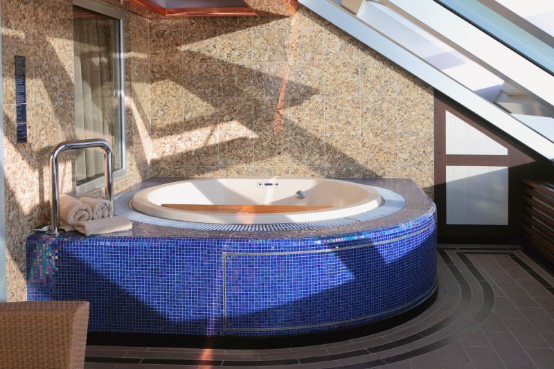 Elegant Tub and Tile Design